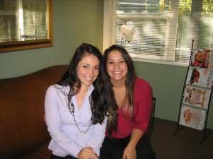 Brittney and Sabrina at our Orinda dental practice